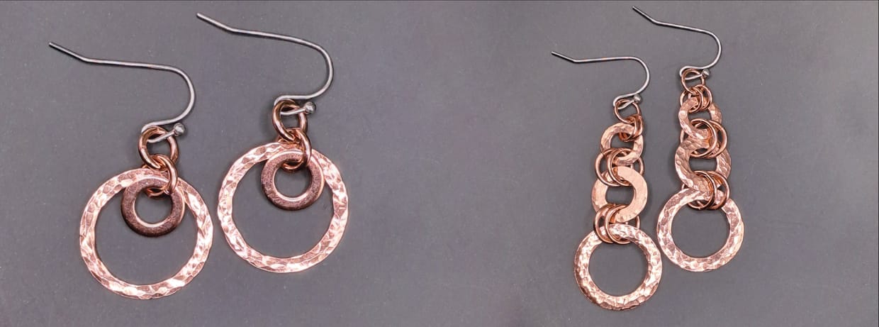 Workshop | Copper Washer Earrings