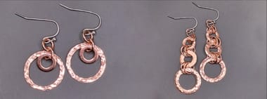 Workshop | Copper Washer Earrings