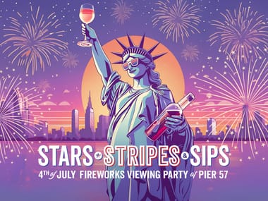STARS, STRIPES & SIPS! Fireworks Rooftop Viewing Party