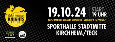 Bozic Knights vs. Nürnberg Falcons BC