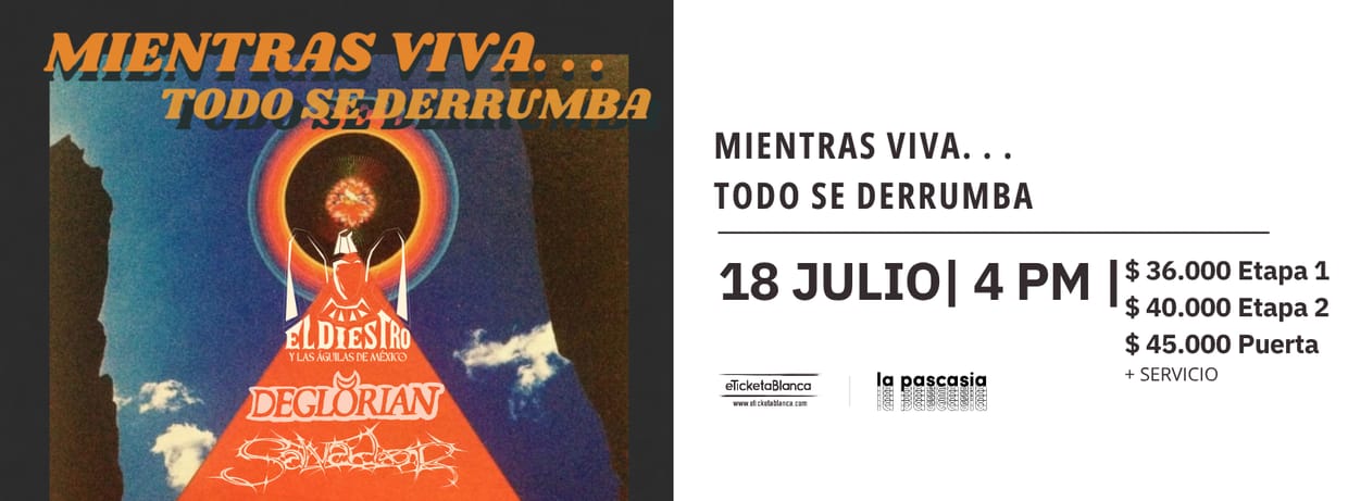 MIENTRAS VIVA TODO SE DERRUMBA