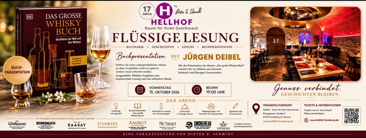 „Flüssige Lesungen“ mit Jürgen Deibel 