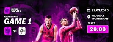 Rīgas Zeļļi - Tartu Ulikool Maks&Moorits