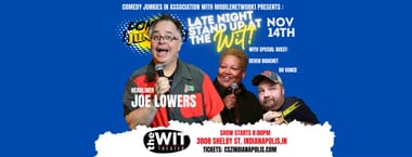 Stand Up! Headliner: Joe Lowers (17+) - 8:00 PM