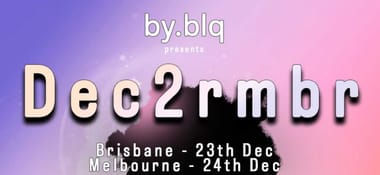 bLaQ - disco - Melbourne