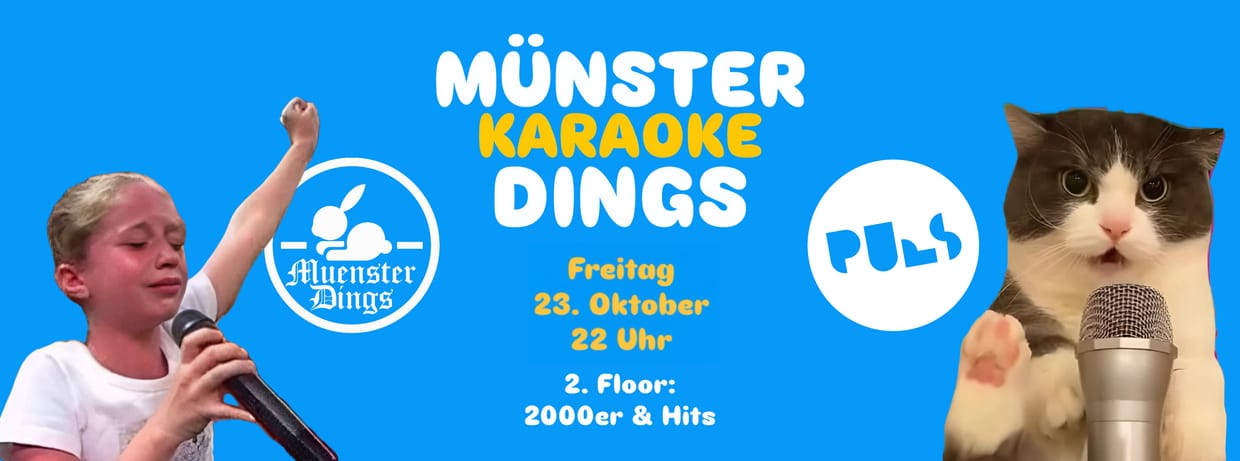 KARAOKE DINGS | 23.10. | PULS MÜNSTER