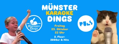 KARAOKE DINGS | 23.10. | PULS MÜNSTER