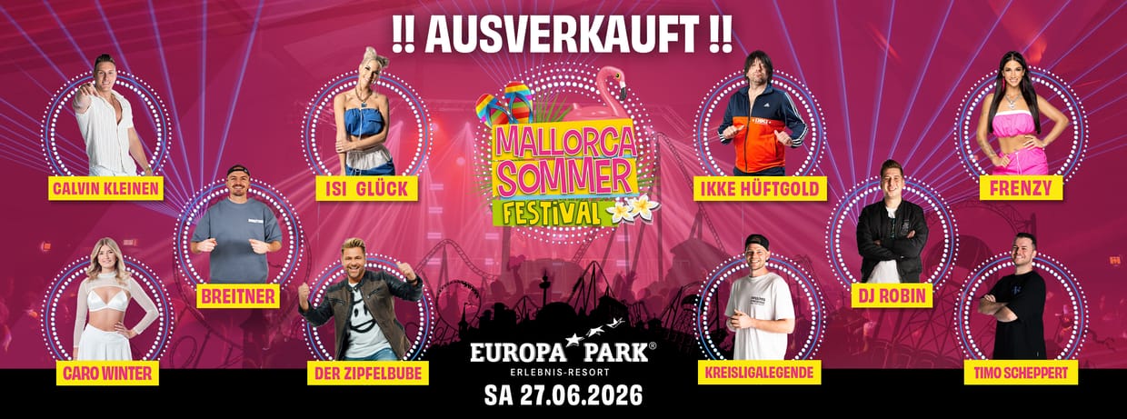 Mallorca Sommer Festival Europa-Park 2026