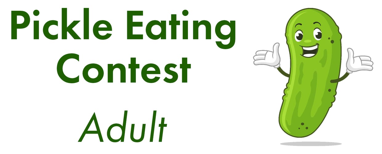 Pickle Eating Contest - Adult