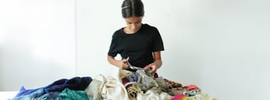 "Pattern Your Identity" (Collage & Fabric Play)