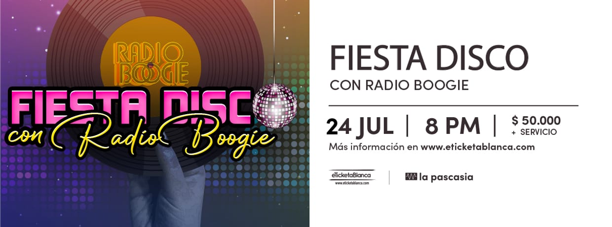 FIESTA DISCO CON RADIO BOOGIE