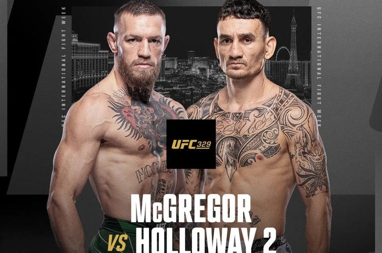UFC 329 - Mcgregor VS Holloway