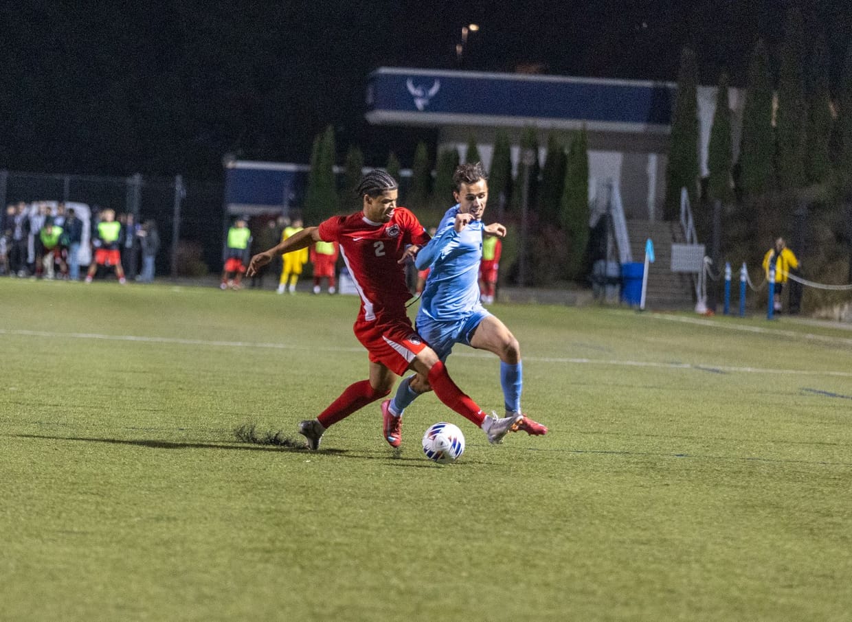 WOU Wolves Men's Soccer vs Western Washington University 