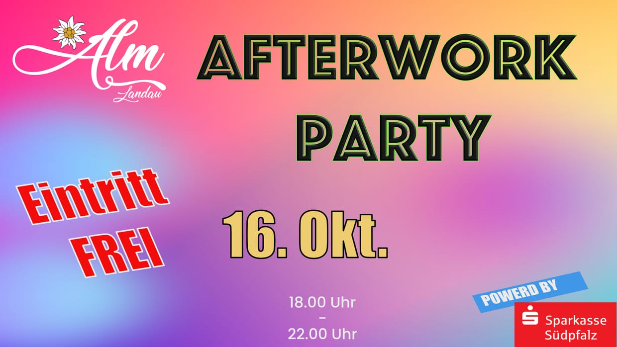 Afterwork-Party *** EINTRITT FREI ***