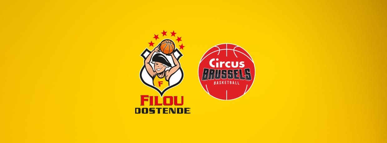 Filou Oostende vs Brussels Basketball