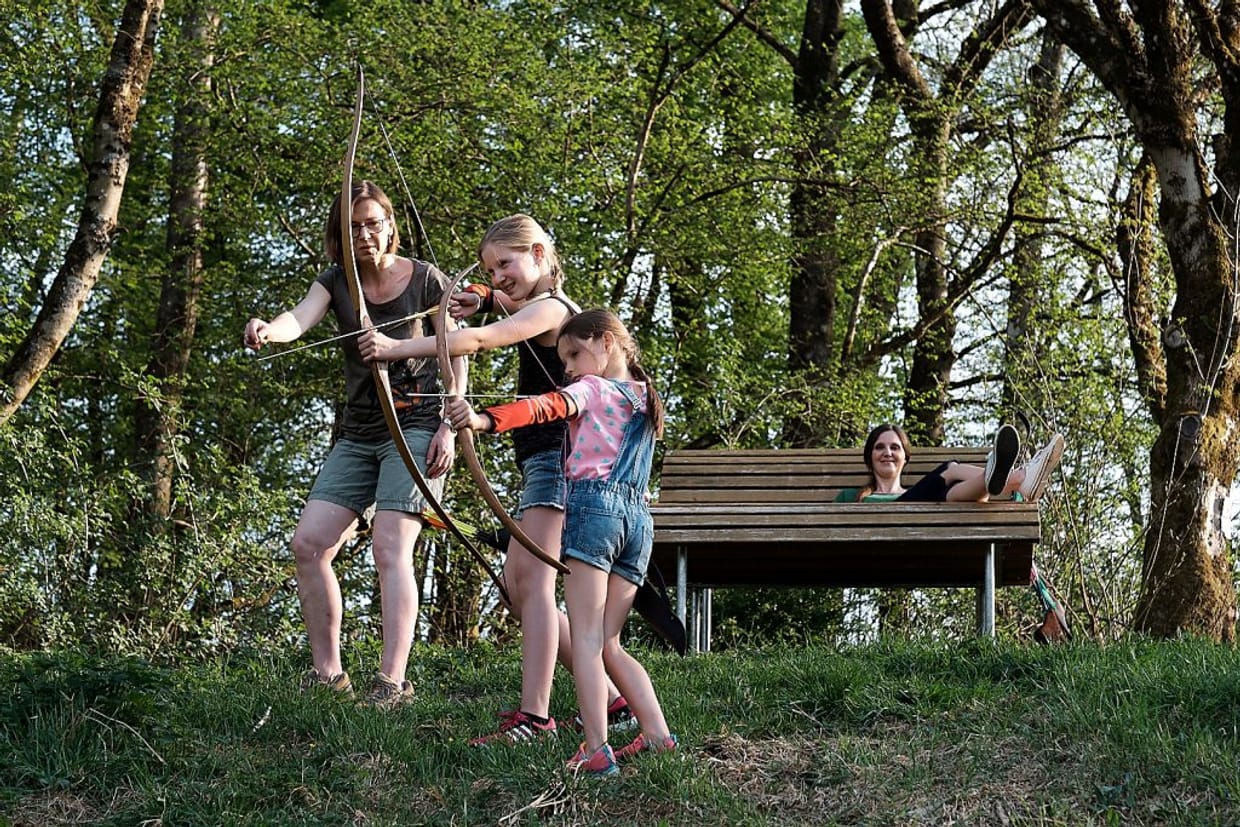 Robin Hood am Schaumberg - Mit Pfeil und Bogen durch den Wald