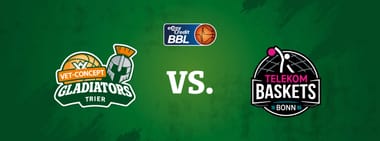 VET-Concept Gladiators vs Telekom Baskets Bonn