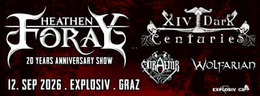 HEATHEN FORAY + XIV DARK CENTURIES + ODRAEDIR + WOLFARIAN