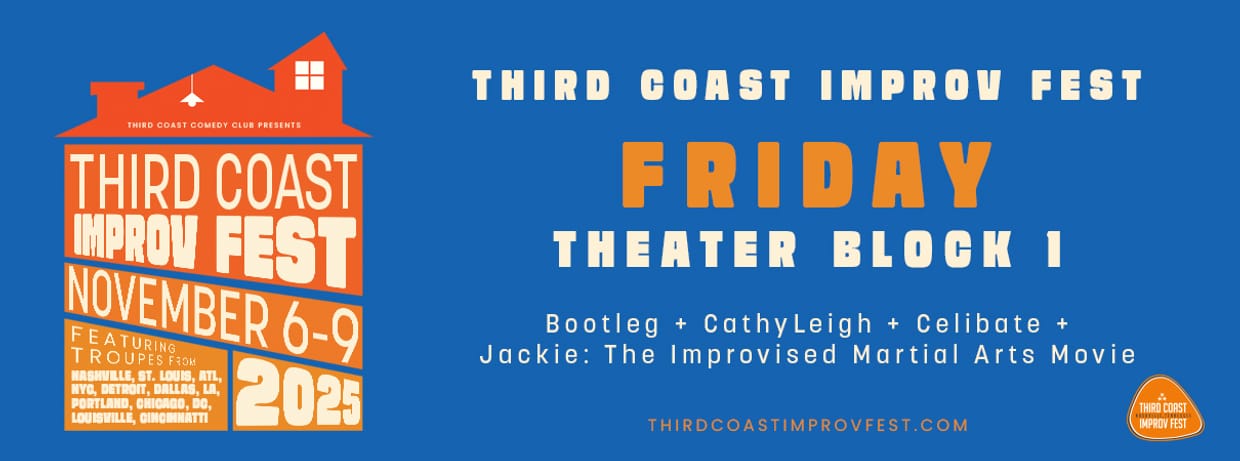 Bootleg, Cathy Leigh, Celibate, and Jackie: The Improvised Martial Arts Movie
