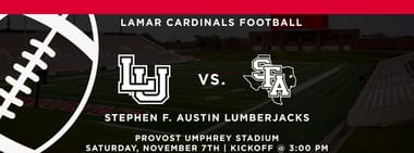 Football 2026 vs Stephen F. Austin