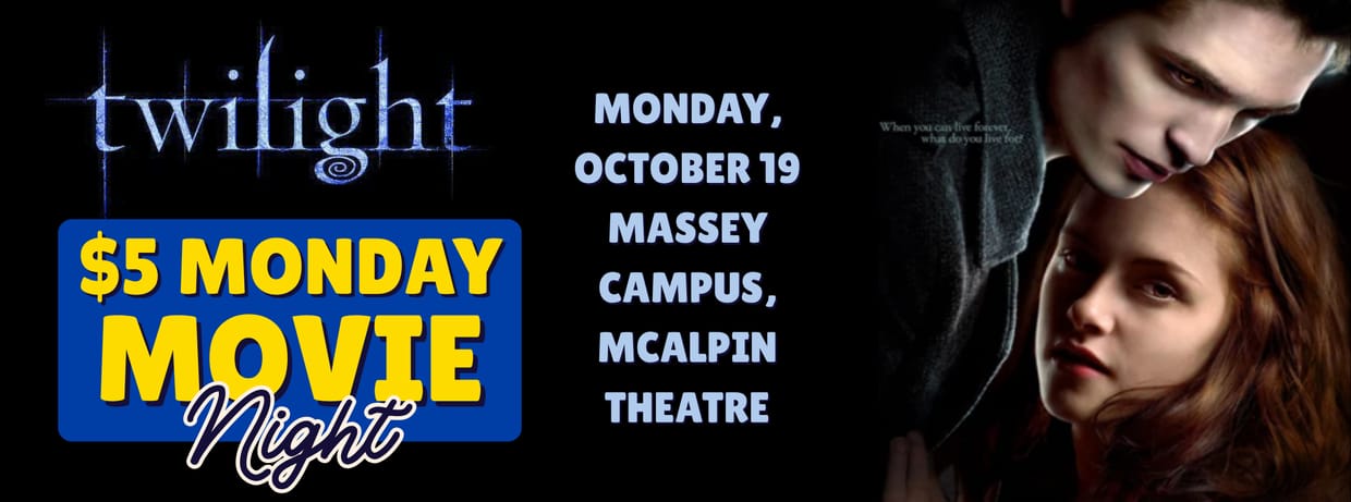 Twilight - Monday Movie Night at the McAlpin
