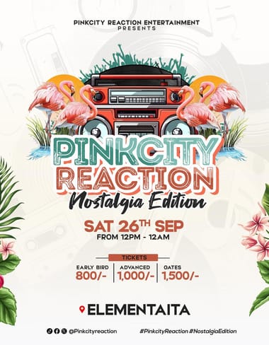 PINKCITY REACTION Nostalgia Edition 