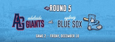 ROUND 5 | Game 2 vs. Adelaide Giants (Taiwanese Culture Night)