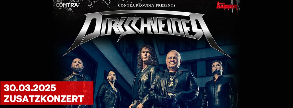 Dirkschneider • Balls to the Wall - 40th Anniversary Tour • 30.03.2025 Geiselwind