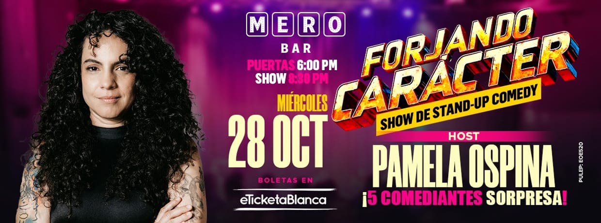 FORJANDO CARACTER: SHOW DE STAND-UP COMEDY (EN MERO BAR)