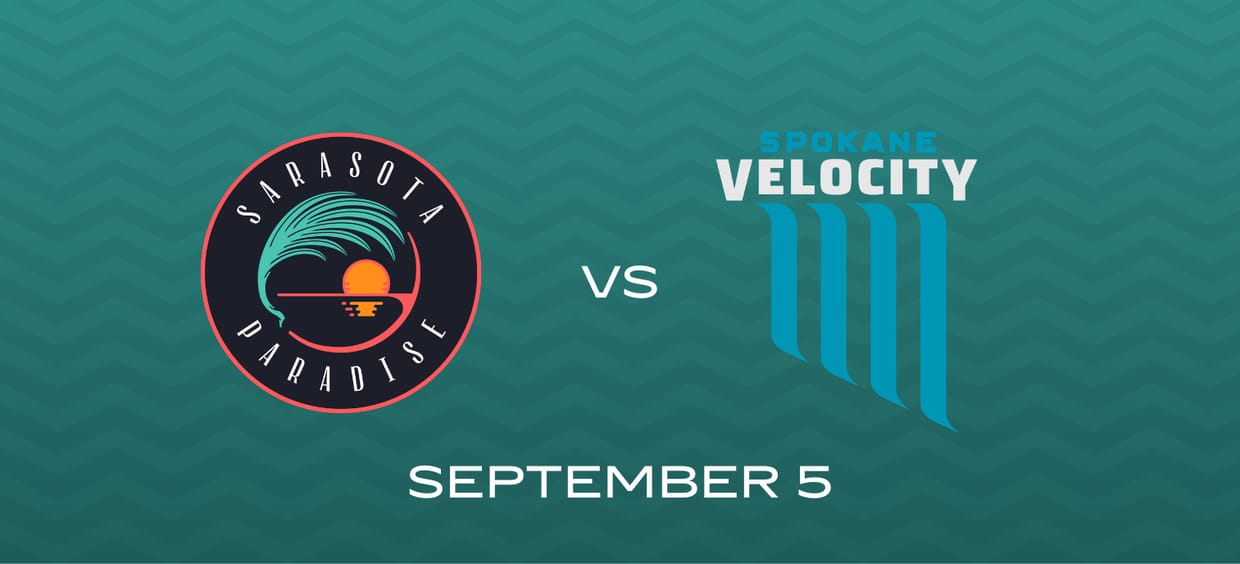 Sarasota Paradise vs Spokane Velocity 