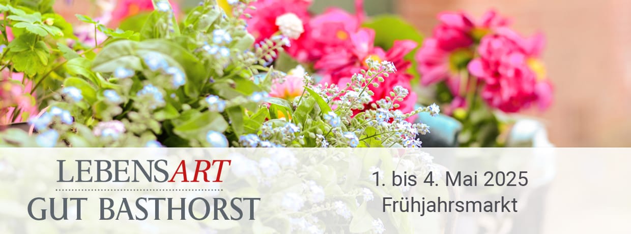 LebensArt Frühjahrsmarkt - Gut Basthorst