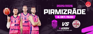 SEZONAS PIRMIZRĀDE: Rīgas Zeļļi vs BK Ventspils