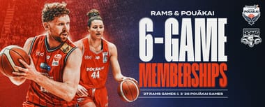2026 Pouākai + 2027 Rams - 6 Game Season Membership