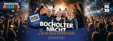 Bocholter Kirmes - Schumacherstand Freitag - 16.10.2026