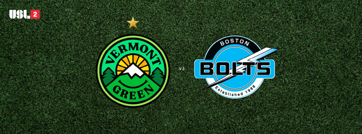 Vermont Green FC Men vs Boston Bolts