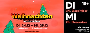 Weihnachten im viersieben • 24.12 & 25.12