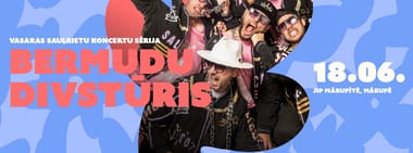 BERMUDU DIVSTŪRIS | Vasaras koncerti saulrietā