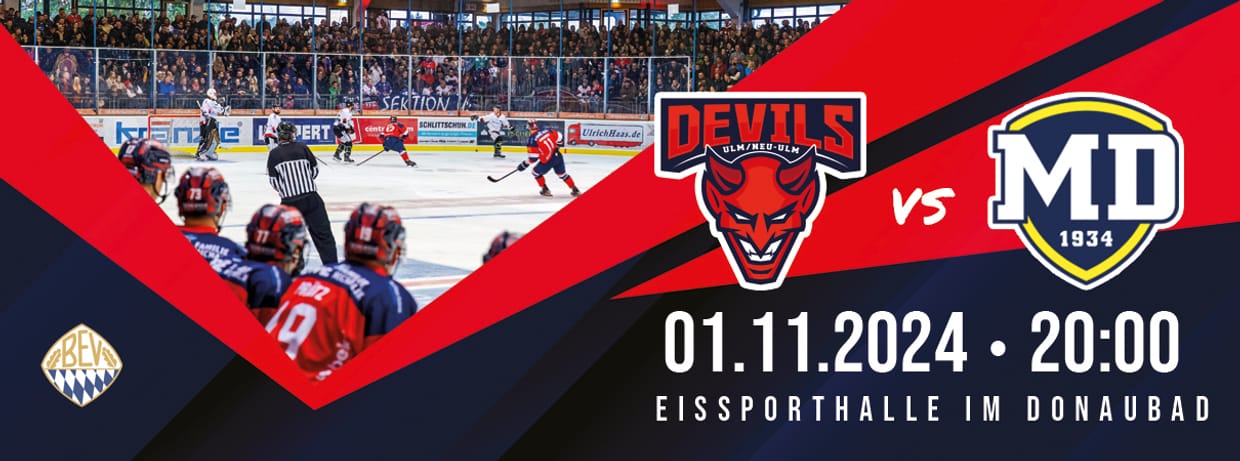 DEVILS Ulm/Neu-Ulm vs. ERV Schweinfurt Mighty Dogs