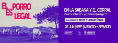 ORQUESTA LA PASCASIA PRESENTA: EL PORRO ES LEGAL EN LA SABANA Y EL CORRAL