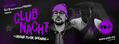 CLUBNACHT | 13.11.2021 | PULS Münster    