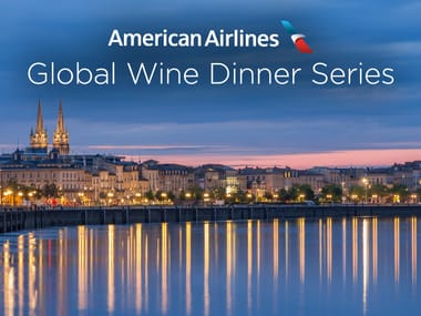 American Airlines Global Wine Dinner Series - The James Bond Bordeaux Dinner