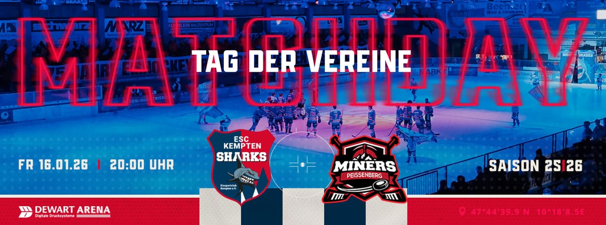 TAG DER VEREINE vs. Peißenberg Miners