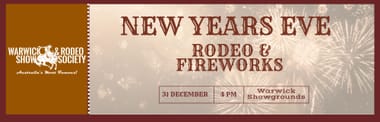 Warwick New Year's Eve Rodeo and Fireworks 2025
