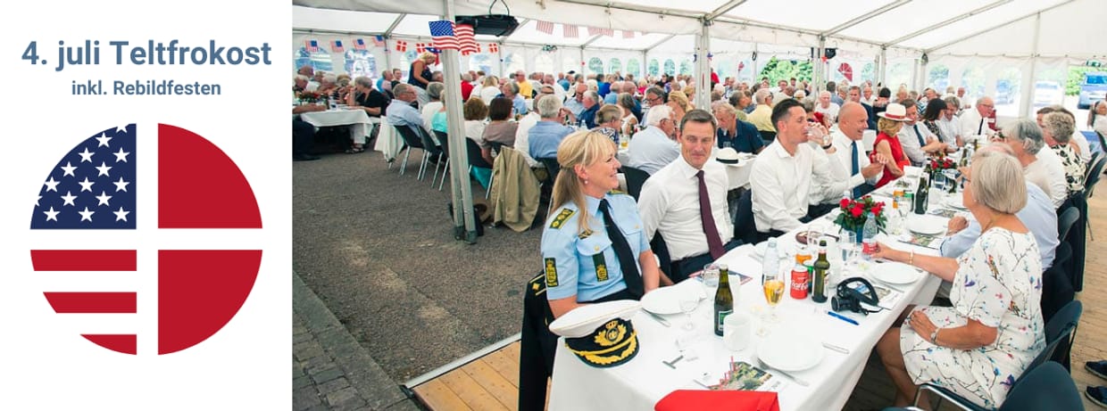 4. juli Teltfrokost inkl. Rebildfesten