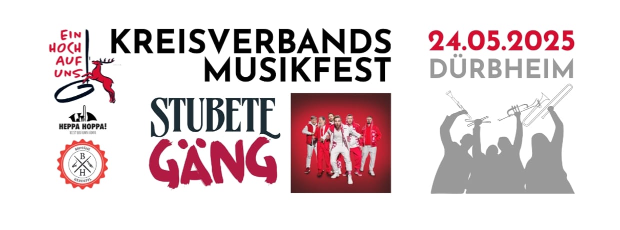 Kreisverbandsmusikfest 2025 - Stubete Gäng