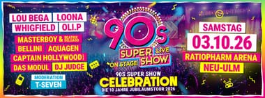 90s Super Show Neu-Ulm 2026