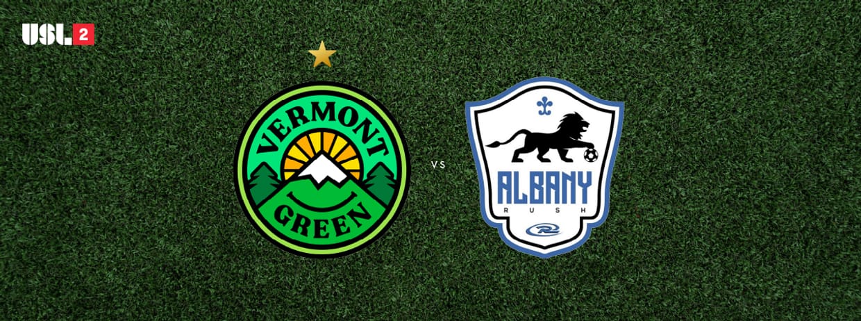 Vermont Green FC Men vs Albany Rush