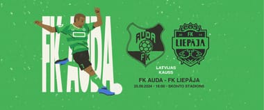 Latvijas Kauss futbolā: FK Auda - FK Liepāja