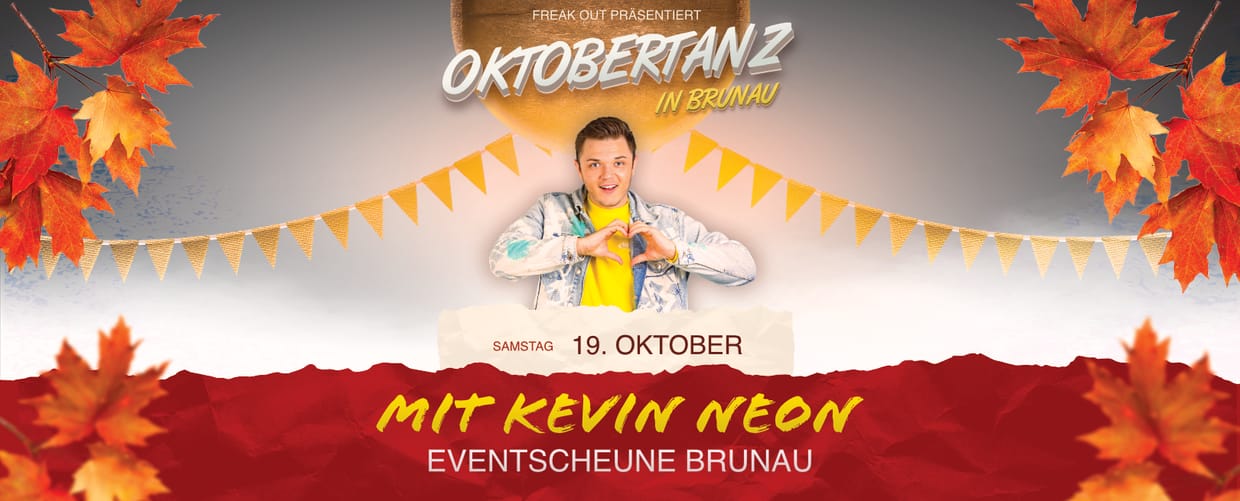 OKTOBERTANZ Brunau - Live mit Kevin Neon 