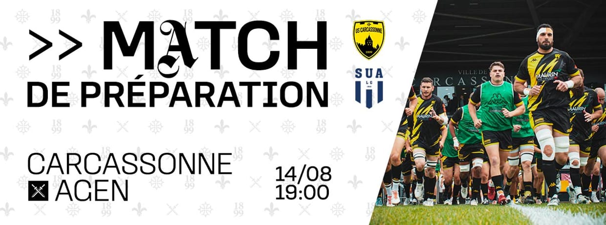 Match de préparation : USC-AGEN